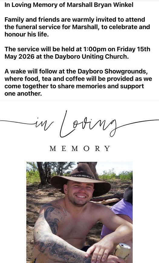 Marshall Winkel, Dayboro, Obituary, Death: Community Mourns the Passing of Marshall Winkel of Winkel Contracting in Dayboro